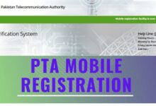 PTA mobile registration guide