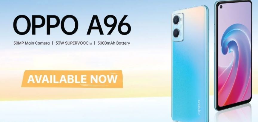 OPPO A96 goes on Sale