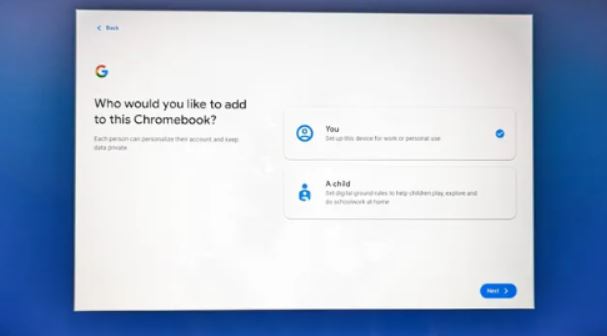 How to Add Second User in Chromebook
