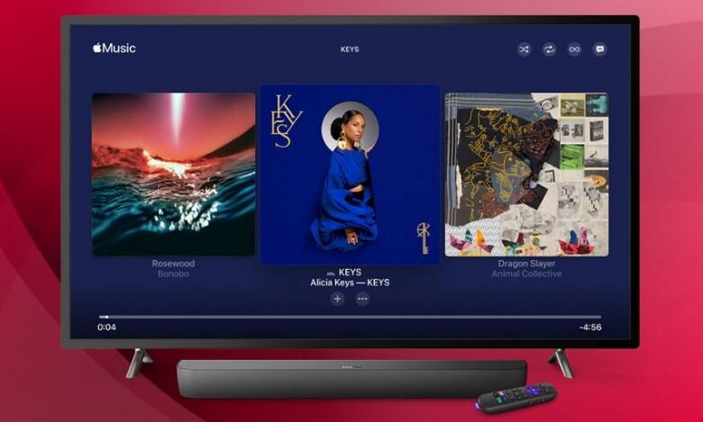 Apple Music is now available on the Roku platform