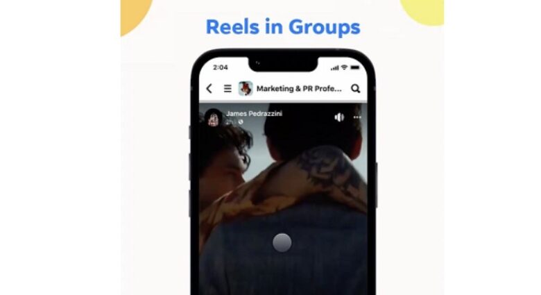 Reels and other feature in Facebook Groups