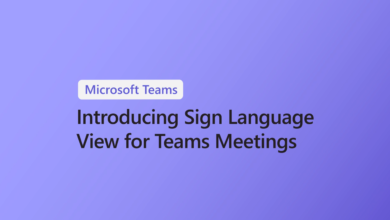 New Sign Language View Feature Added By Microsoft Teams