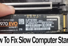 How To Fix Slow Computer Startup