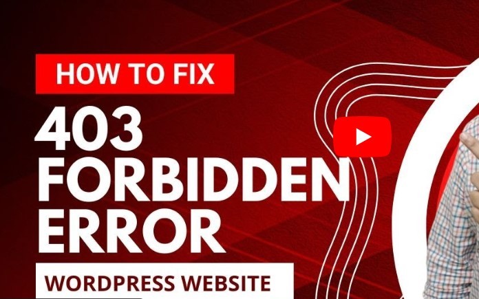 How To Fix 403 Forbidden Error In Wordpress Website 4g Packages