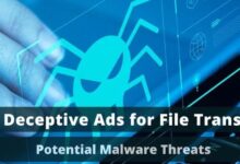 Beware of Deceptive Ads Potential Malware Threats