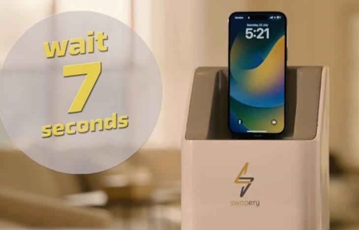 Mobile charging device in seven seconds
