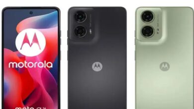 Motorola G24 mobile phone renderings