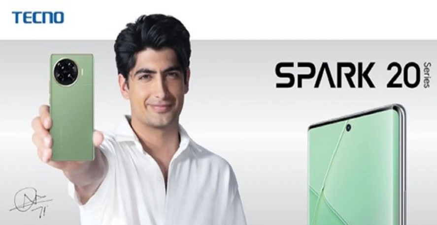 As TECNO SPARK 20 Series' new face, Naseem Shah