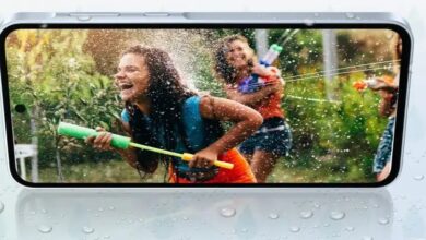marketing photos for Samsung Galaxy A35A55 5G phones