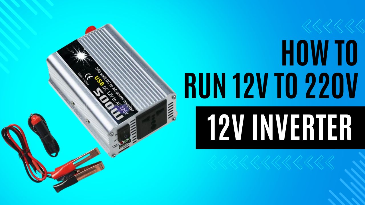 Small Invetor Battery 12V to 220V 500Watt Load Testing Small Inverter with lithium ion ...