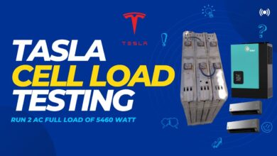 Tesla Cell Load Testing with Tesla HLE 6 Inverter