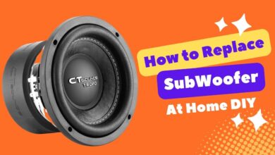 How To Replace Subwoofer Of OLD Sound System At Home