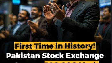 A new history has been created in the Pakistan Stock Exchange